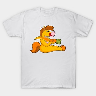 Horse with Carrot T-Shirt